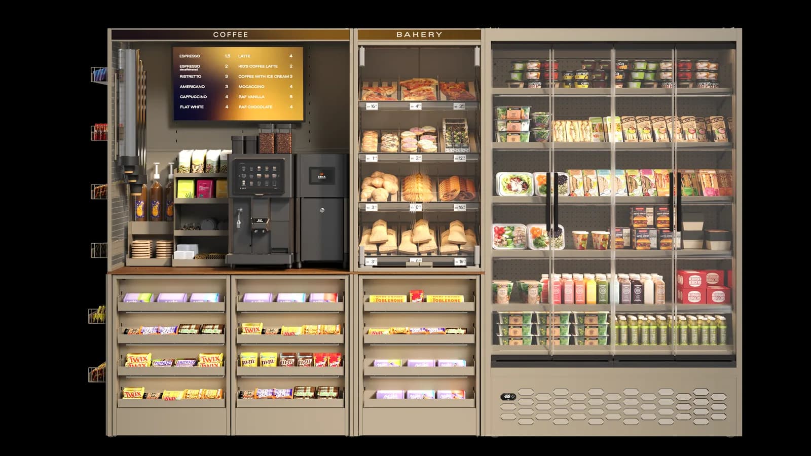 Máquinas de Vending de Café