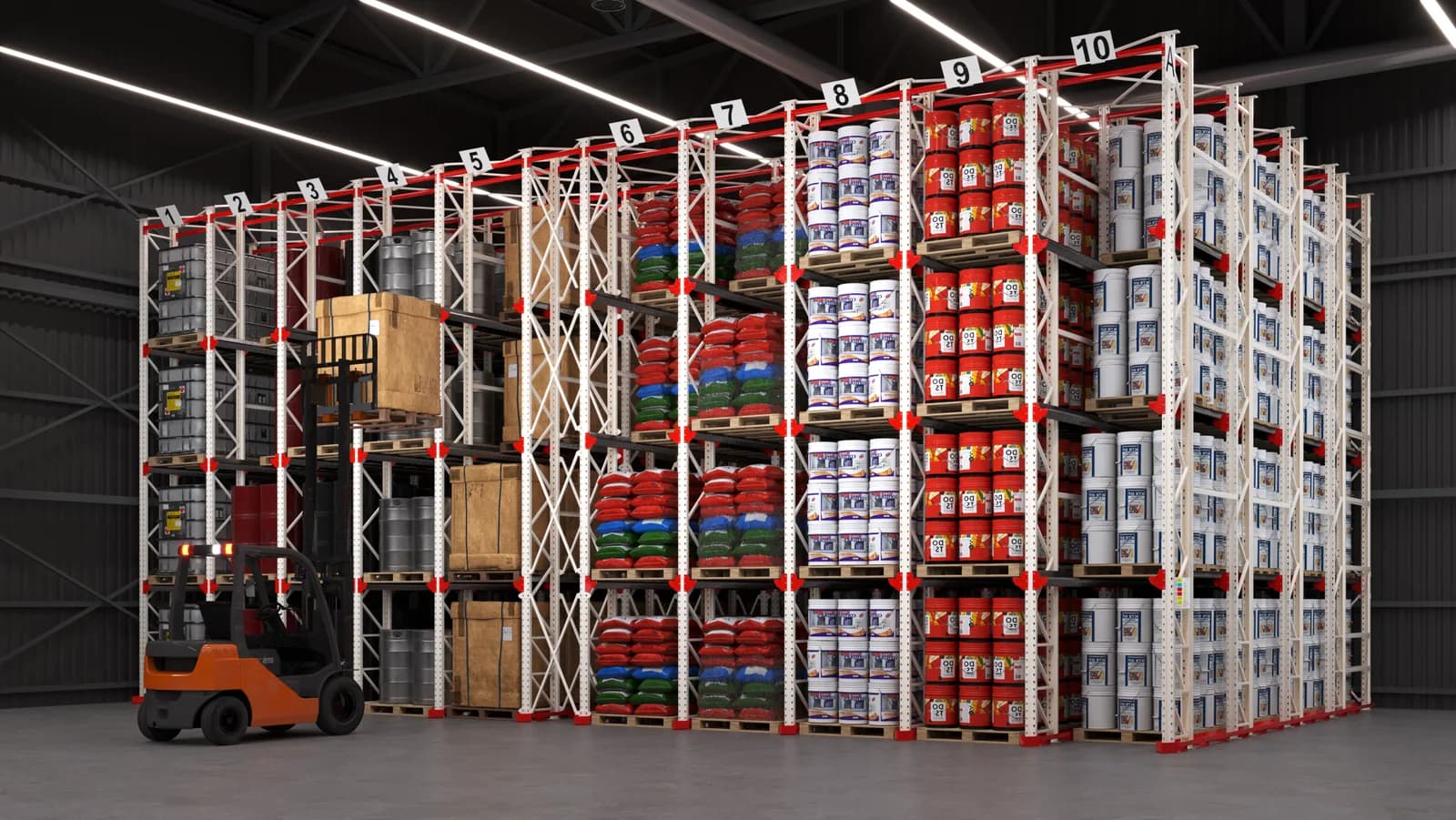 Drive-In Rack para almacenaje de alta densidad