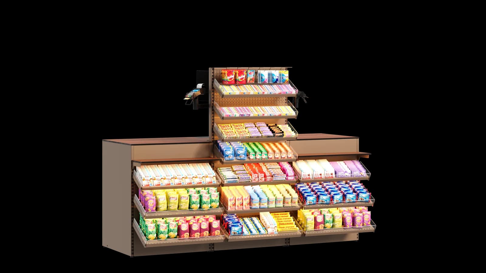 Sistema PULSAR para línea de caja en retail