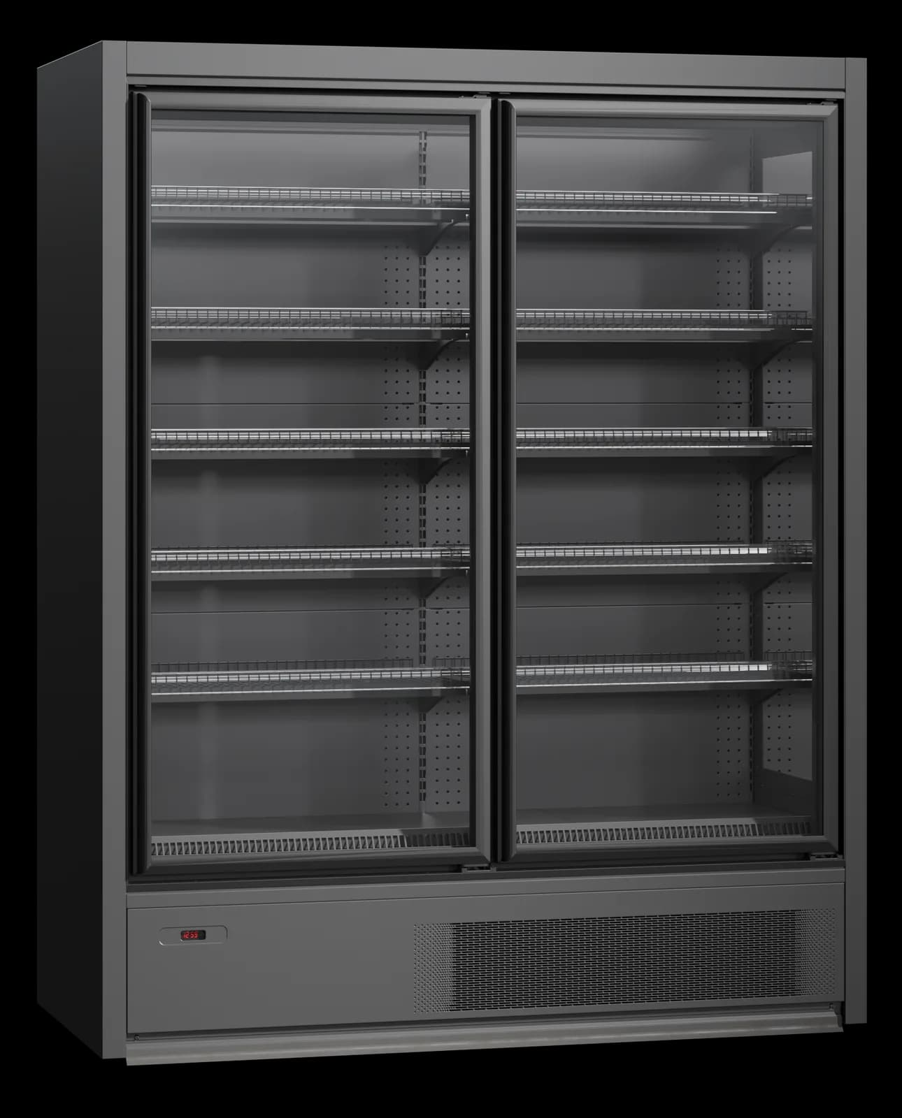 Cooles Slim Freeze Pro — Vitrina Congelación Plug-in Premium | Modex Market expositor frigorífico — Modex Market España