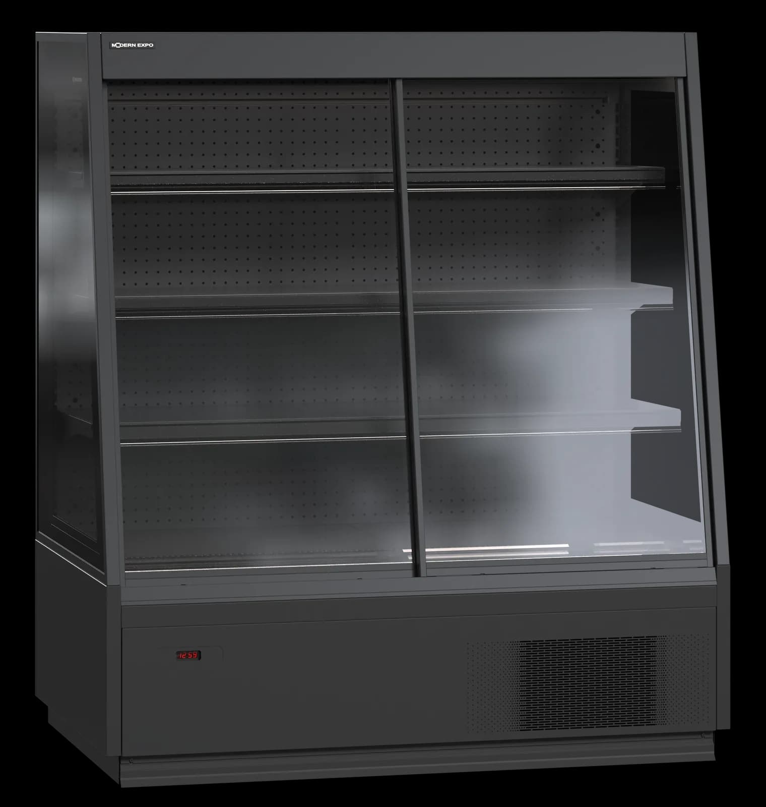 Cooles Slim Semi Open — Mural Refrigerado Semivertical expositor frigorífico — Modex Market España