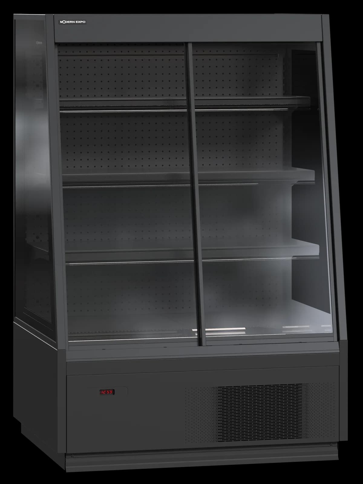 Cooles Slim Semi Open — Mural Refrigerado Semivertical expositor frigorífico — Modex Market España