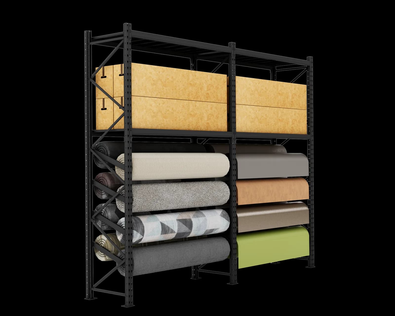 diy rack soluciones rollos