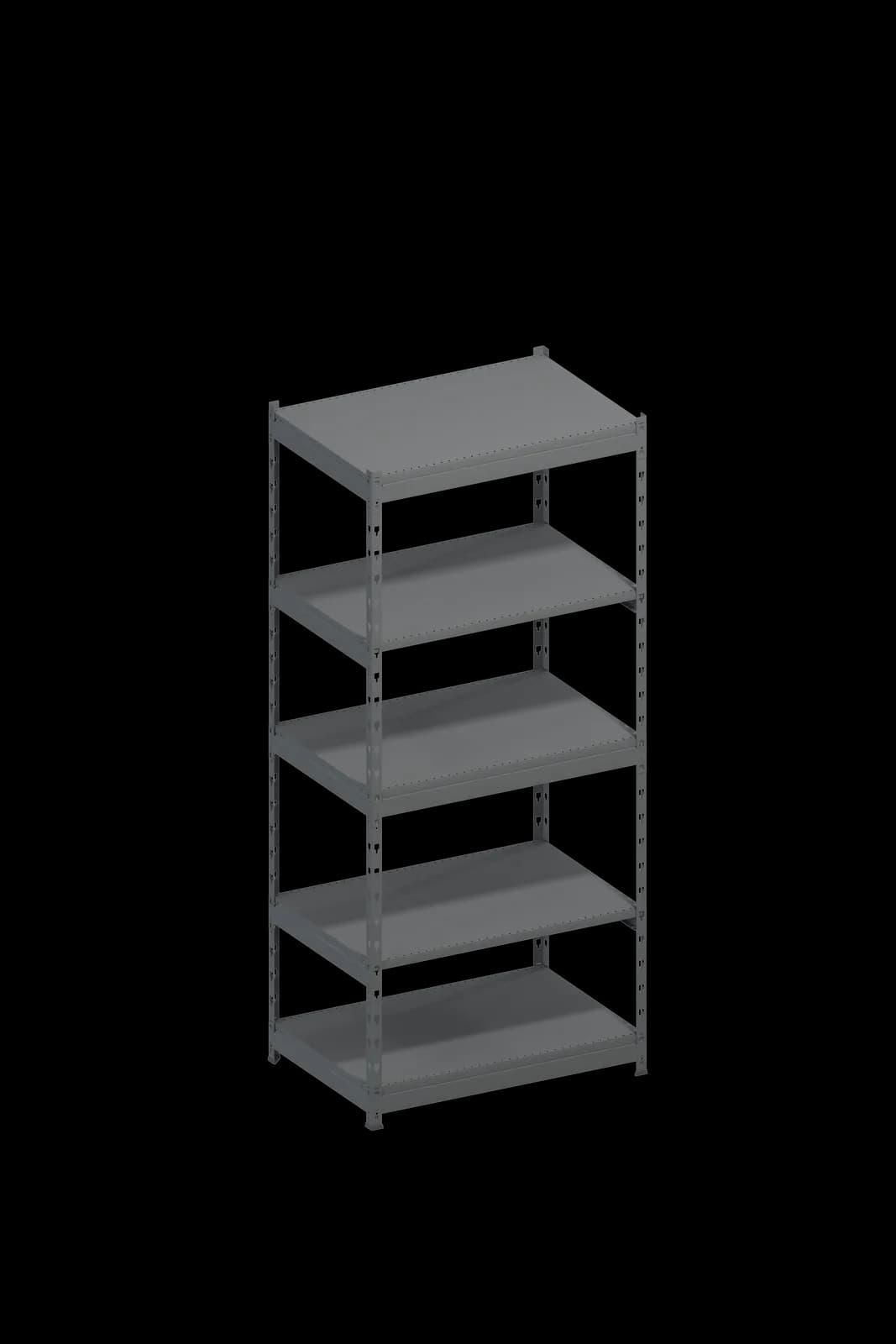 light rack 2000 antracita back