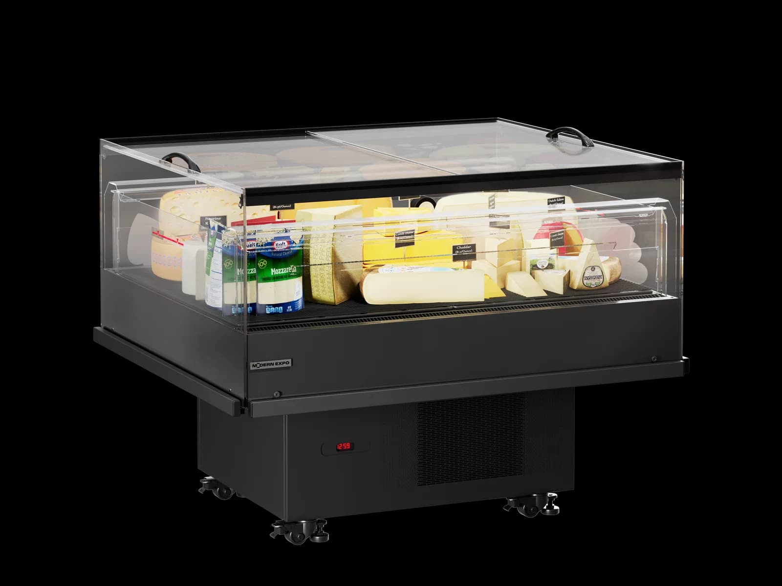 Quadros Promos with Doors — Vitrina Promocional con Puertas | Modex Market expositor frigorífico — Modex Market España