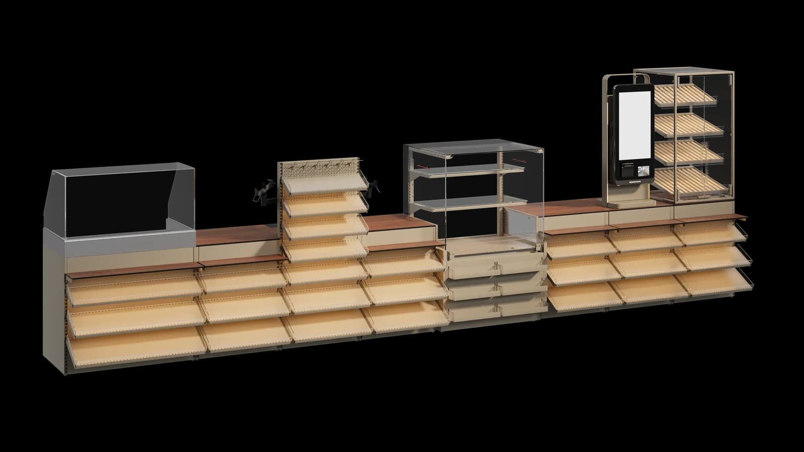 PULSAR — Línea de Caja Modular para Punto de Venta