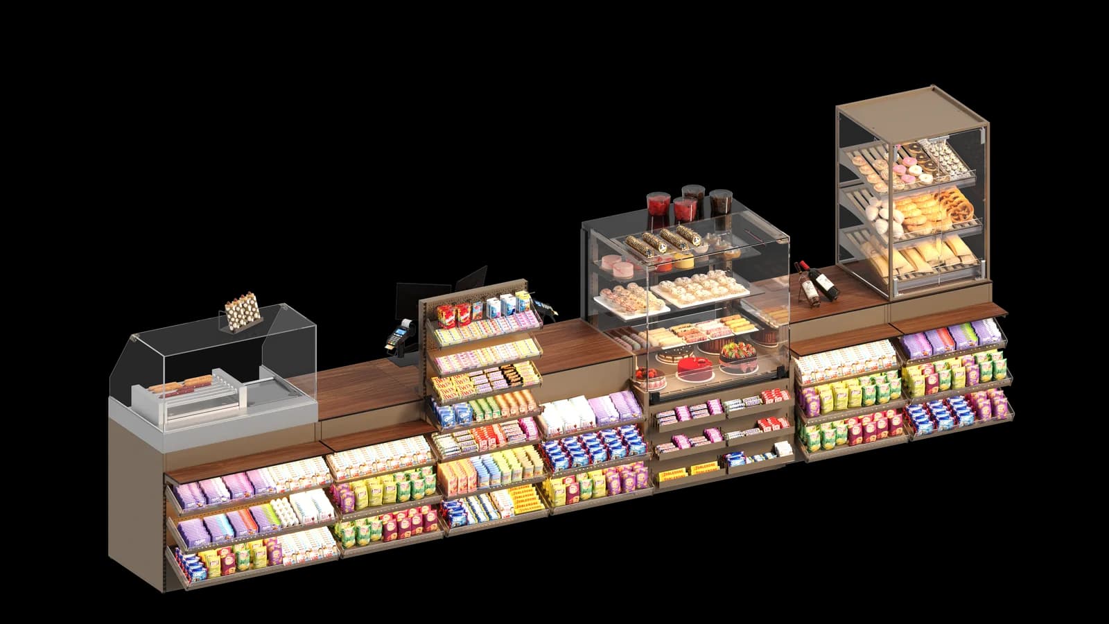 PULSAR — Línea de Caja Modular para Punto de Venta