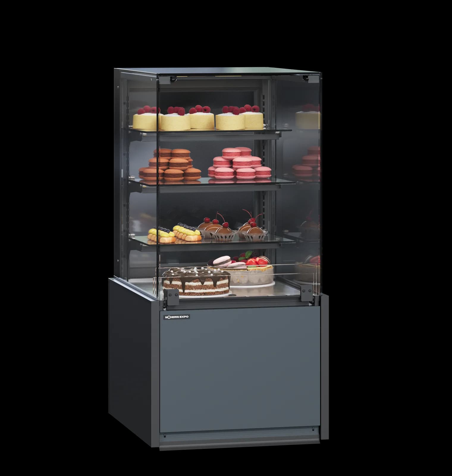 Quadros Slim Confi — Vitrina Refrigerada de Pastelería expositor frigorífico — Modex Market España
