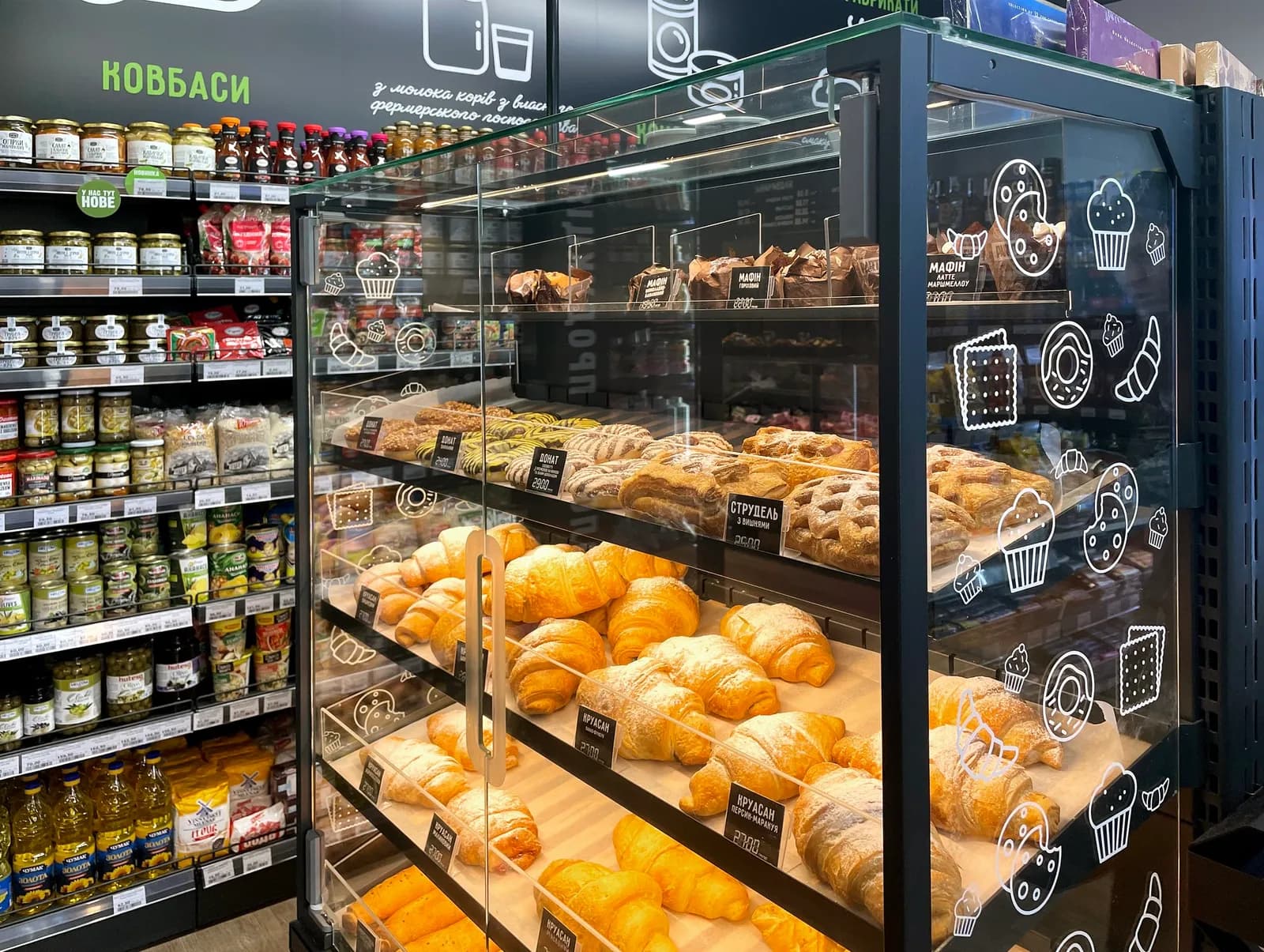 Panadería en tienda Zabiyaka (Ucrania) — equipamiento Modern Expo - imagen 3