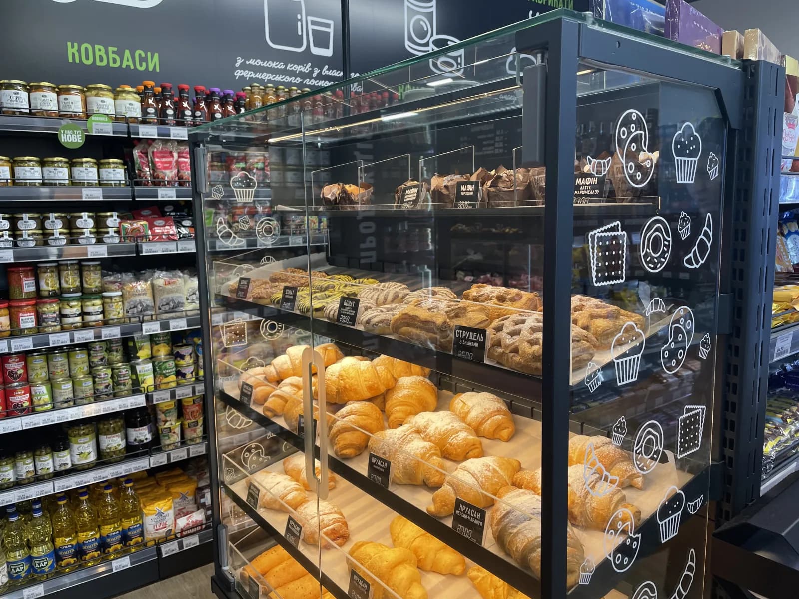 Panadería en tienda Zabiyaka (Ucrania) — equipamiento Modern Expo - imagen 10