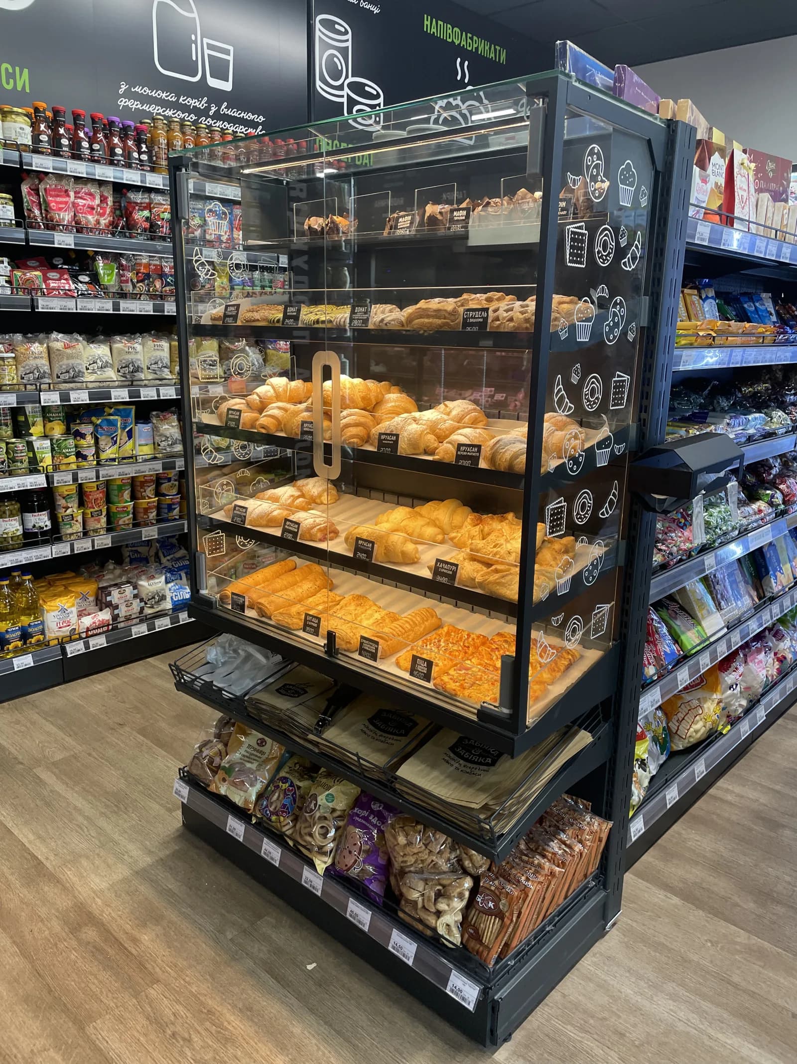Panadería en tienda Zabiyaka (Ucrania) — equipamiento Modern Expo - imagen 12