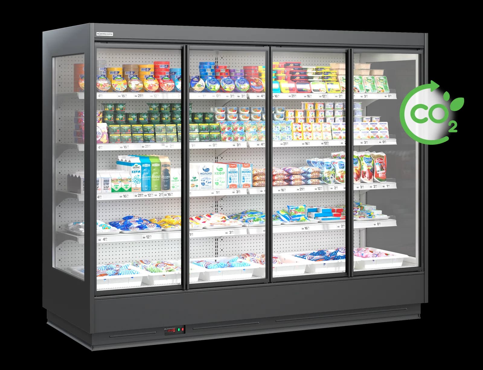 COOLES Deck — Mural Frigorífico Multideck Plug-in | Modex Market expositor frigorífico — Modex Market España