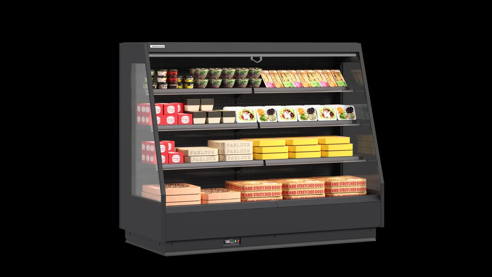 COOLES Semi — Vitrina Semifrigorífica Plug-in | Modex Market expositor frigorífico — Modex Market España