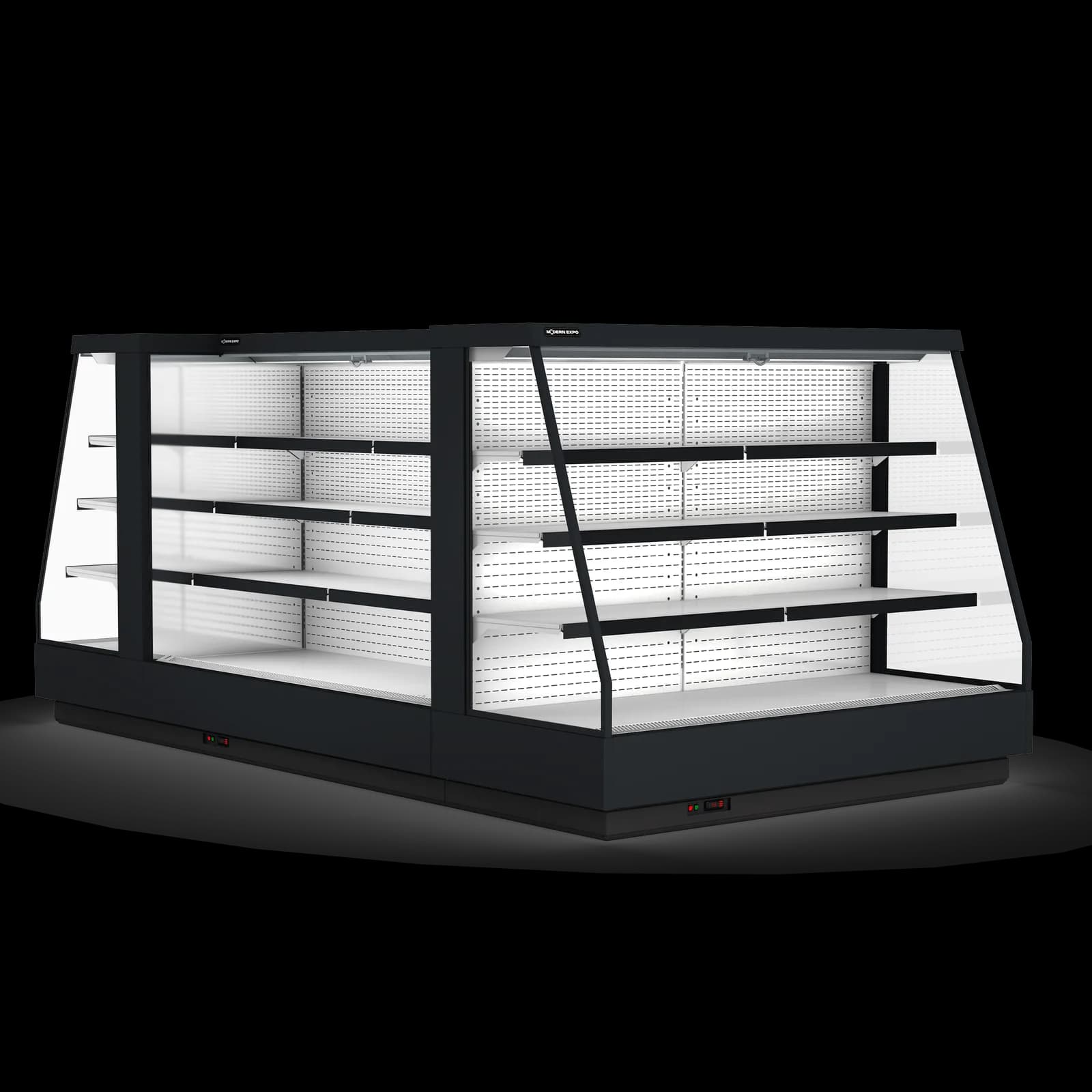 COOLES Semi — Vitrina Semifrigorífica Plug-in | Modex Market expositor frigorífico — Modex Market España