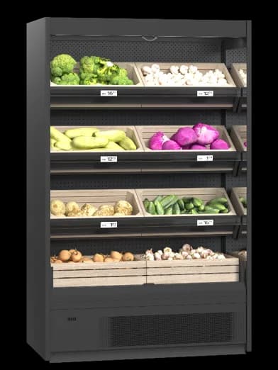 Cooles SlimDeck — Mural Frigorífico Abierto Plug-in | Modex Market expositor frigorífico — Modex Market España