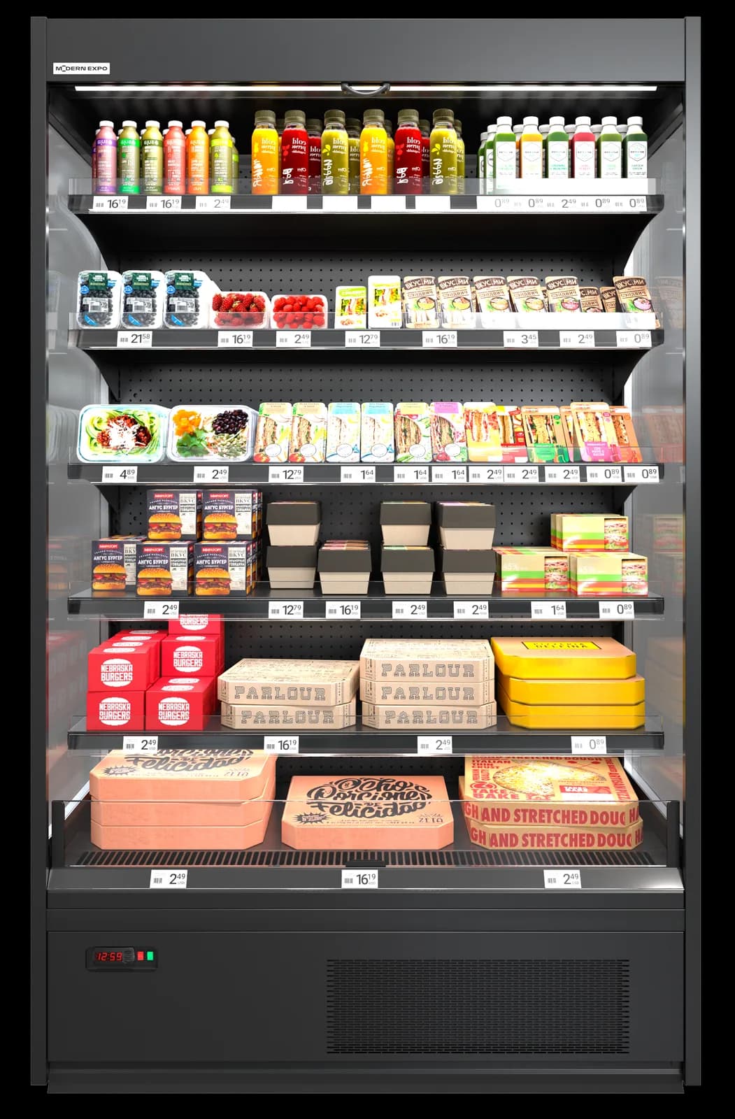 Cooles SlimDeck expositor frigorífico — Modex Market España