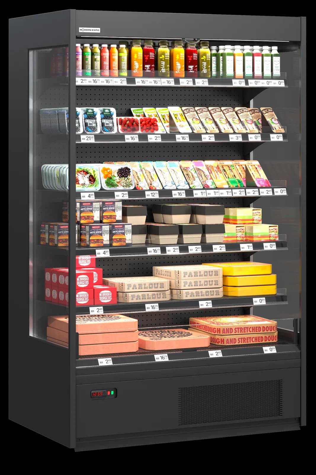 Cooles SlimDeck expositor frigorífico — Modex Market España
