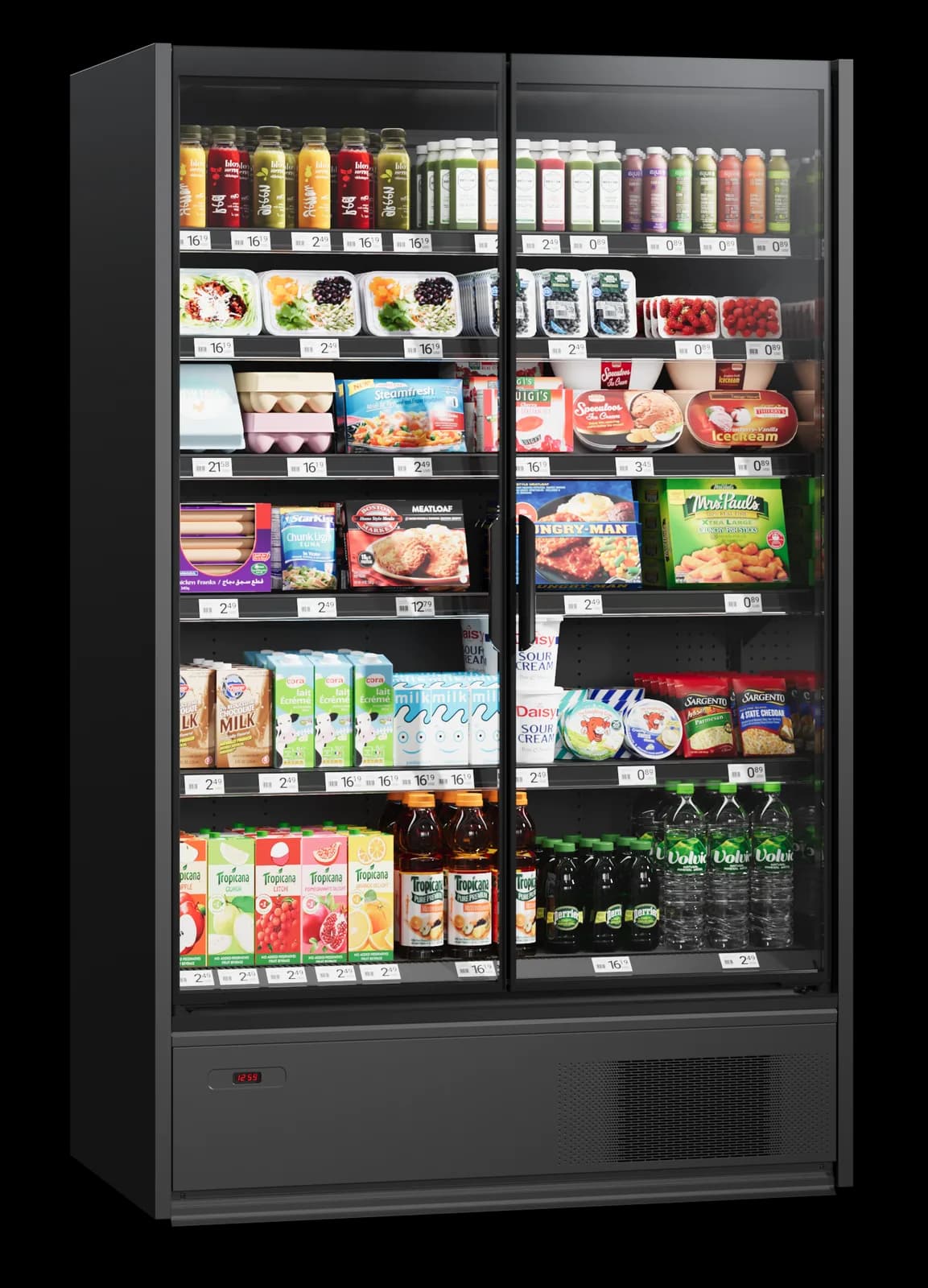 Cooles SlimDeck Pro — Mural Frigorífico Plug-in Premium | Modex Market expositor frigorífico — Modex Market España