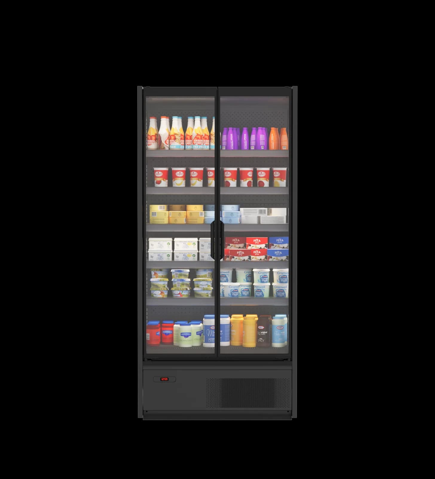 Cooles SlimDeck Pro — Mural Frigorífico Plug-in Premium | Modex Market expositor frigorífico — Modex Market España