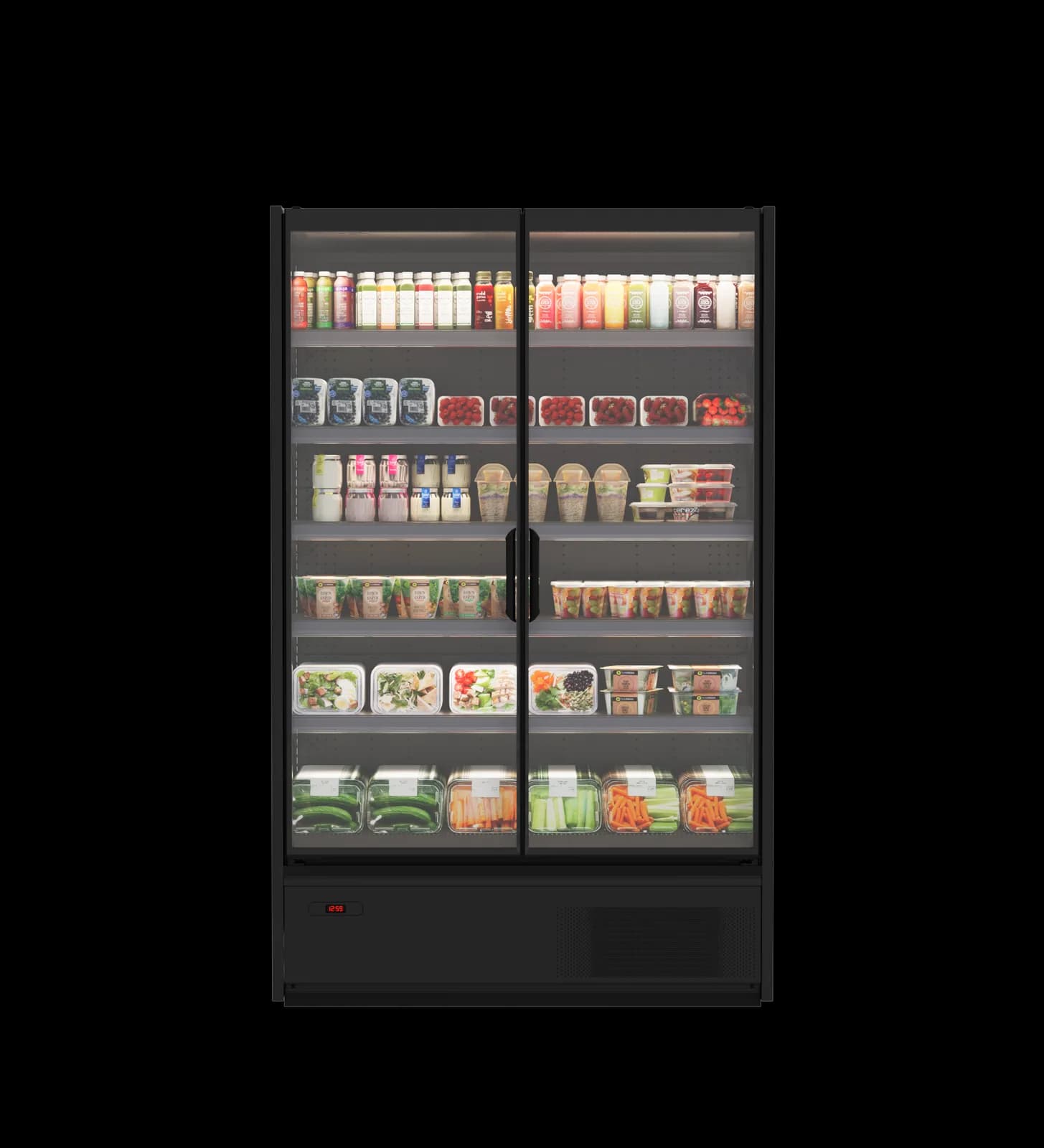 Cooles SlimDeck Pro — Mural Frigorífico Plug-in Premium | Modex Market expositor frigorífico — Modex Market España