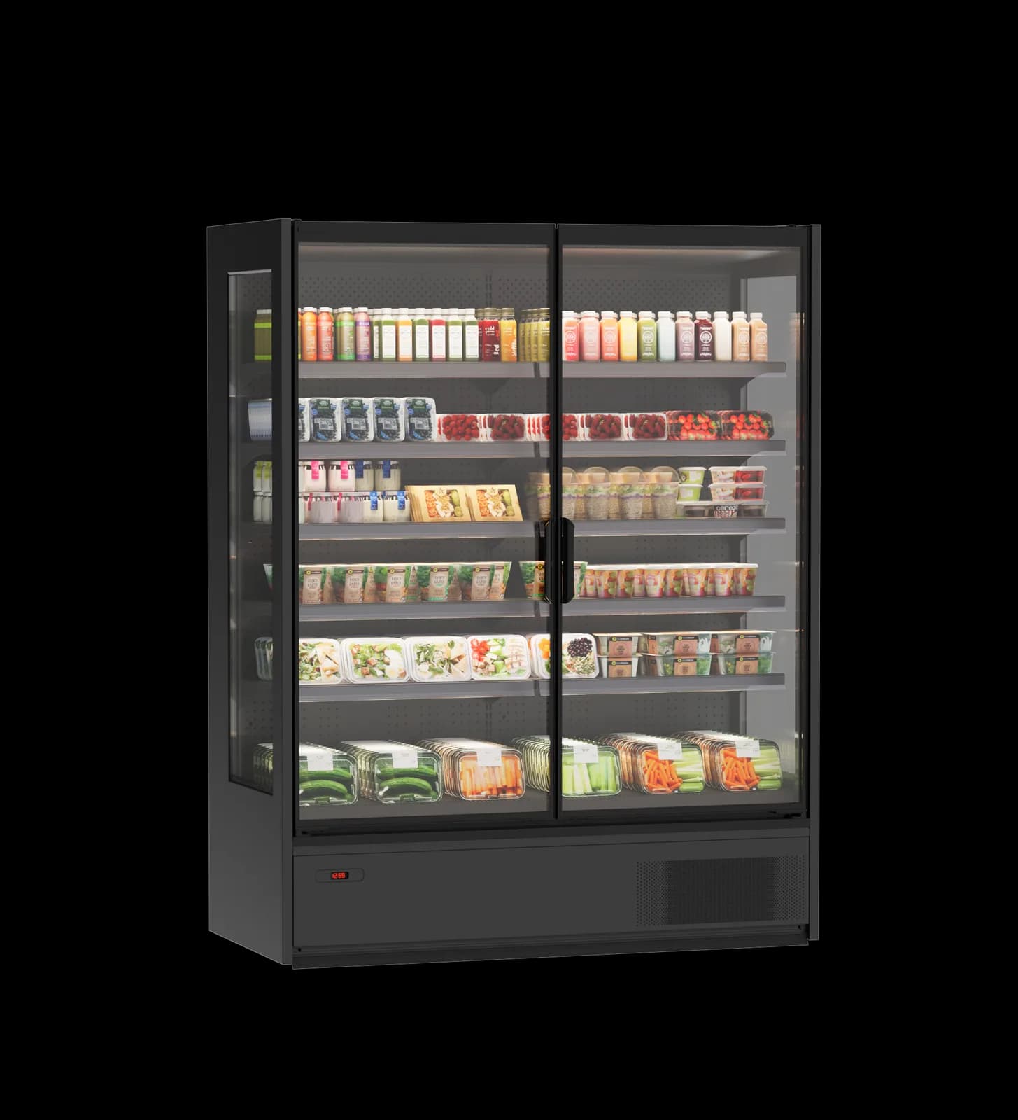 Cooles SlimDeck Pro — Mural Frigorífico Plug-in Premium | Modex Market expositor frigorífico — Modex Market España