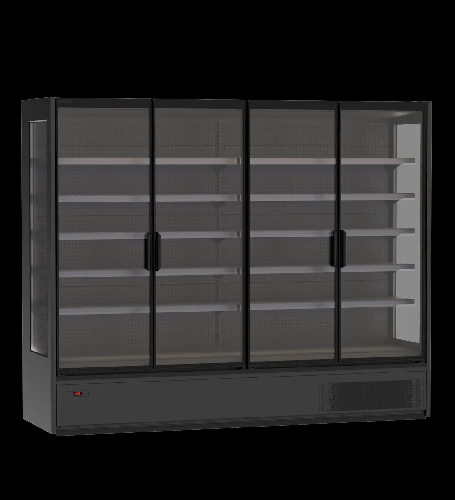 Cooles SlimDeck Pro — Mural Frigorífico Plug-in Premium | Modex Market expositor frigorífico — Modex Market España