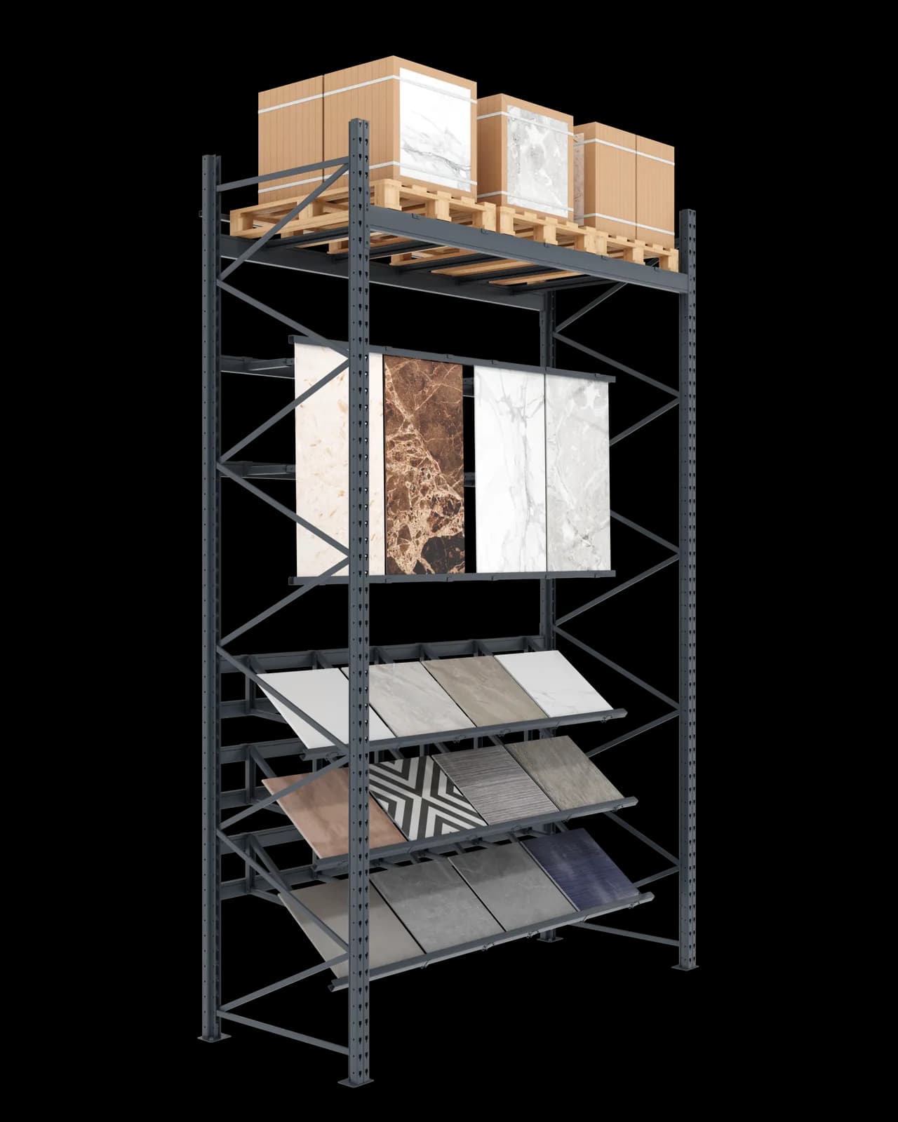 diy rack suelos azulejos 1