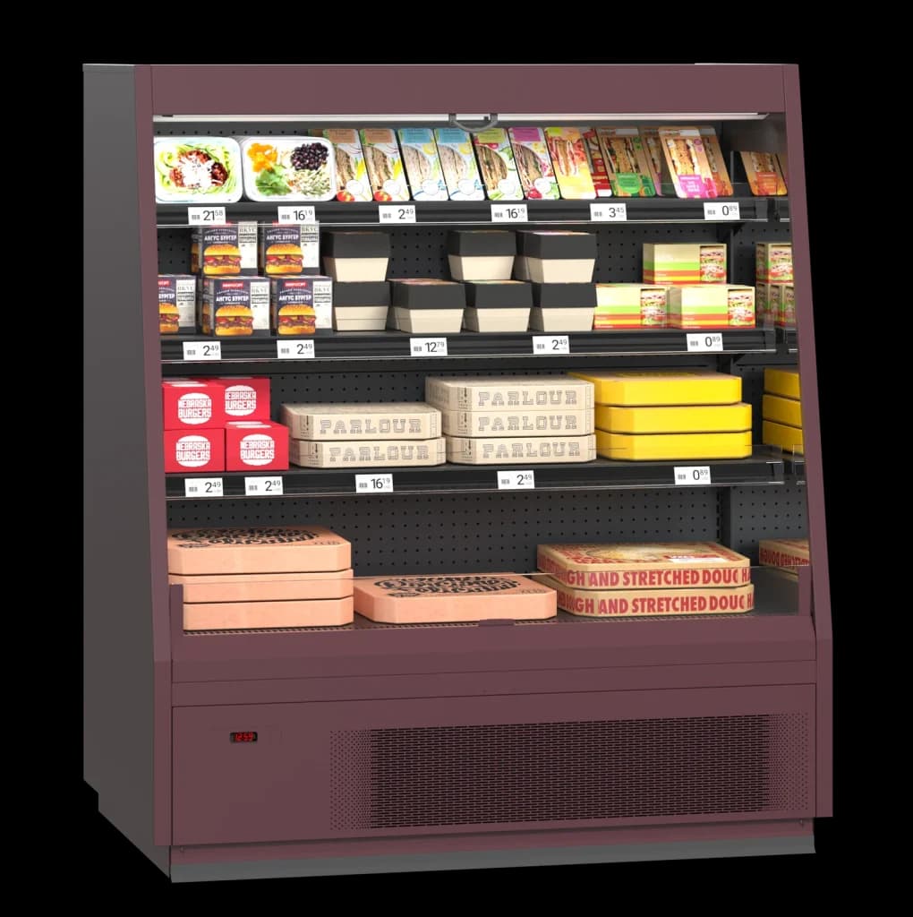 Cooles Slim Semi Open — Mural Refrigerado Semivertical
