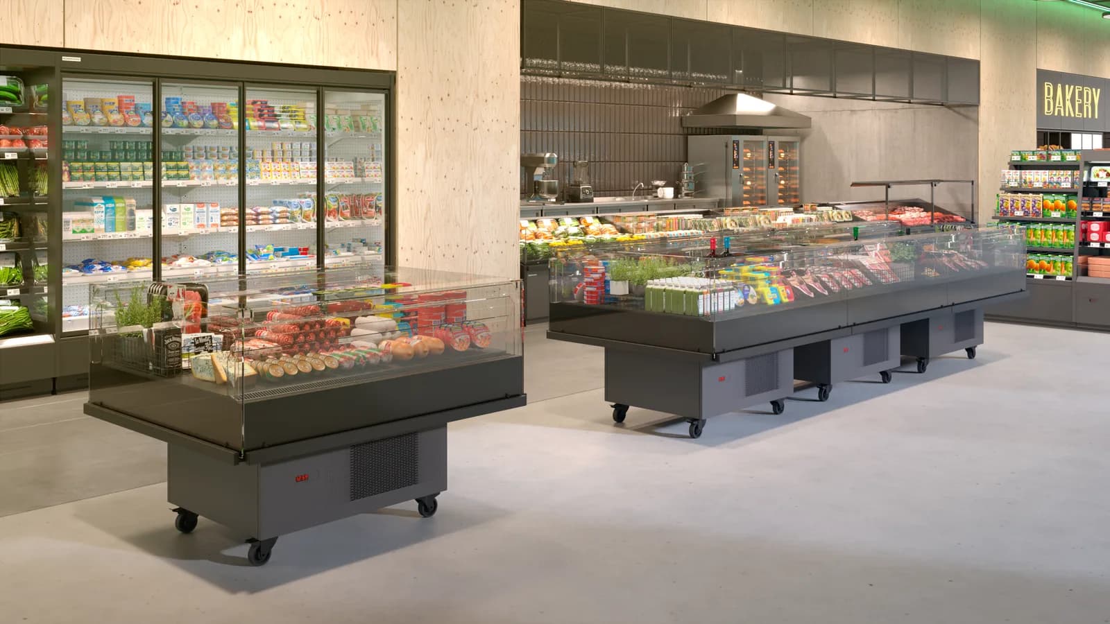 Quadros Promos — Vitrina Frigorífica Promocional Abierta | Modex Market expositor frigorífico — Modex Market España