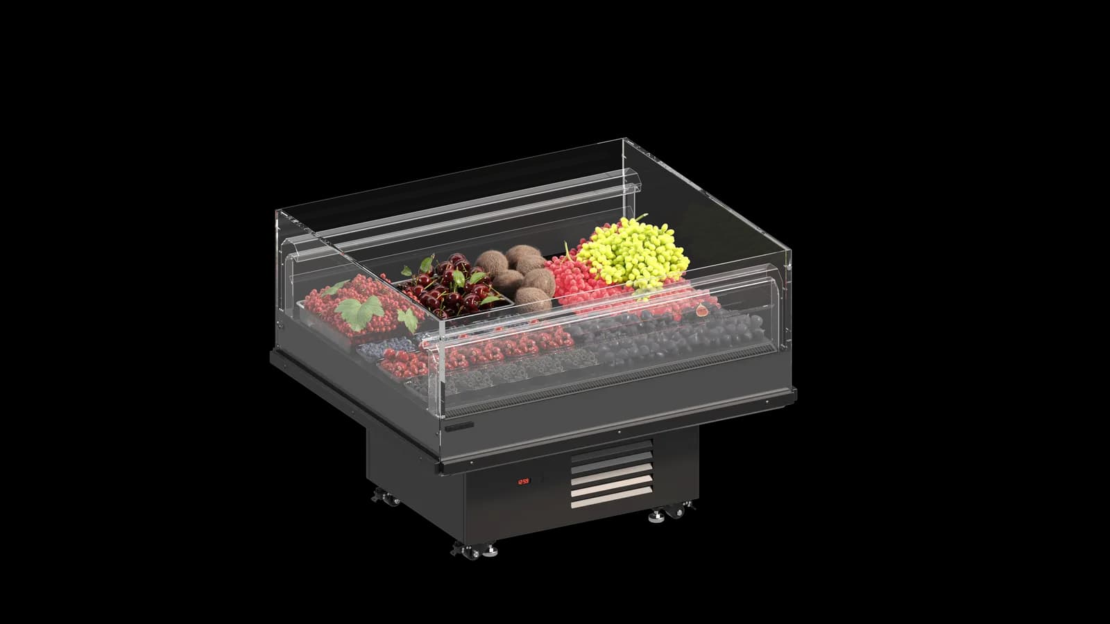 Quadros Promos — Vitrina Frigorífica Promocional Abierta | Modex Market expositor frigorífico — Modex Market España