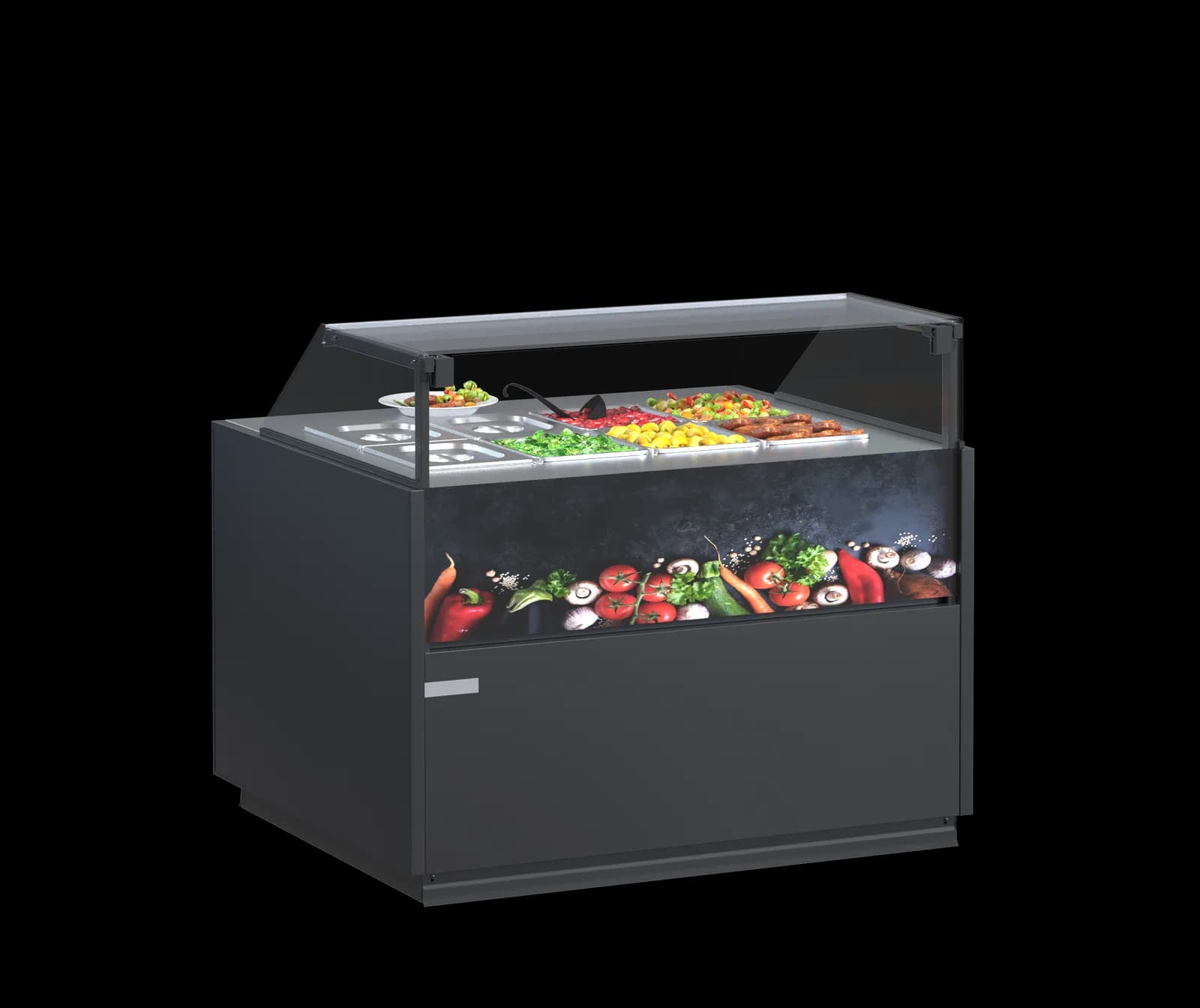 Quadros — Vitrina Frigorífica Vertical Plug-in | Modex Market expositor frigorífico — Modex Market España