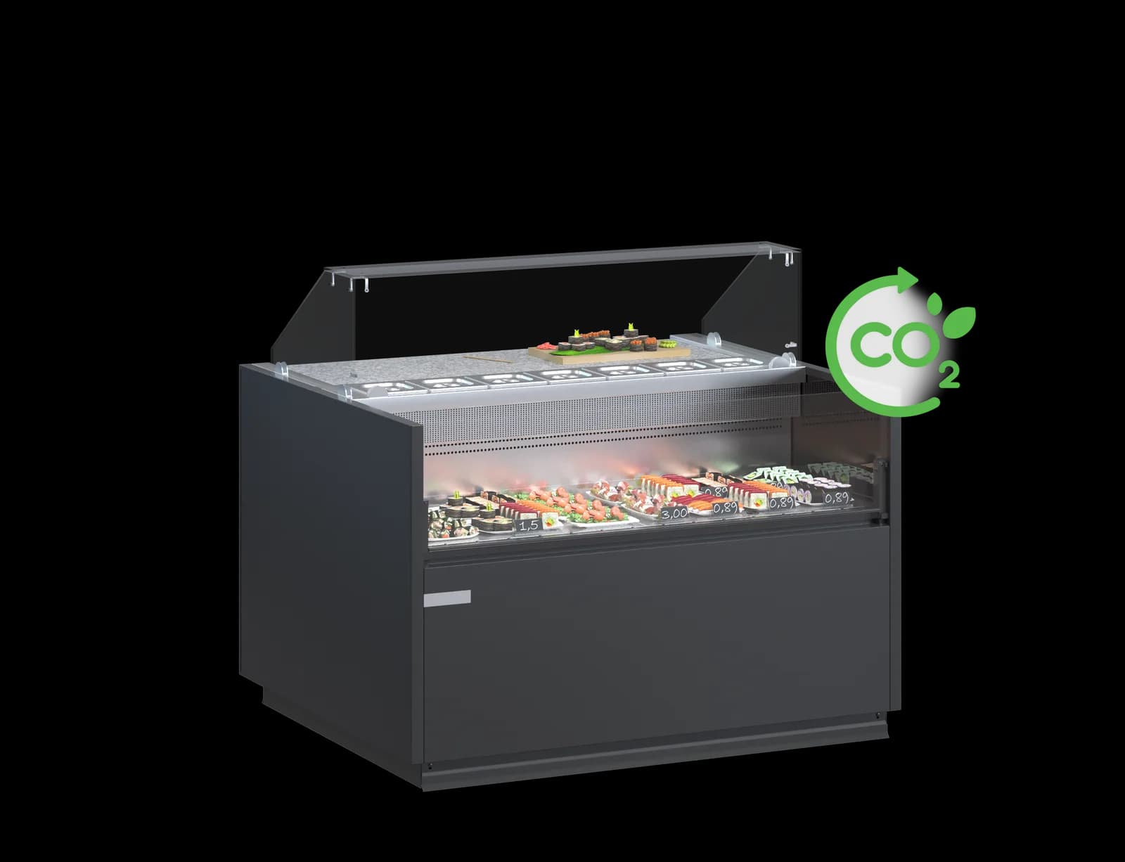Quadros — Vitrina Frigorífica Vertical Plug-in | Modex Market expositor frigorífico — Modex Market España