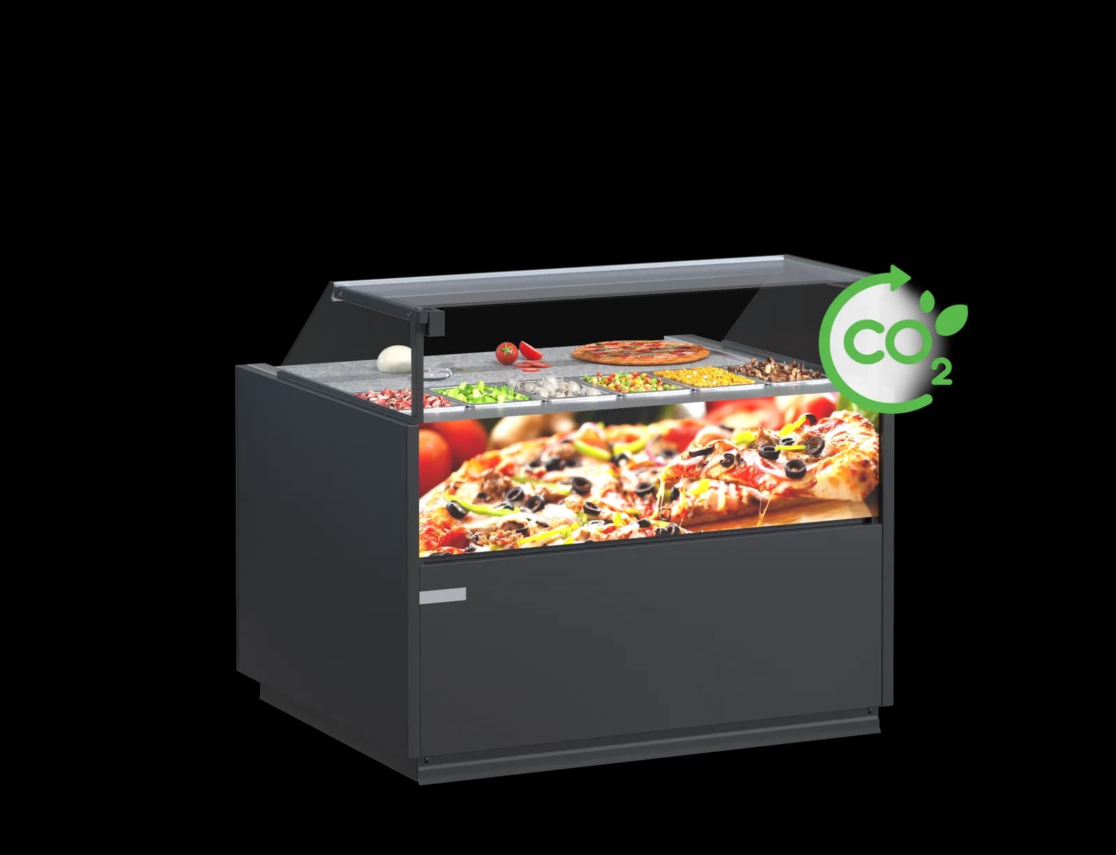 Quadros — Vitrina Frigorífica Vertical Plug-in | Modex Market expositor frigorífico — Modex Market España