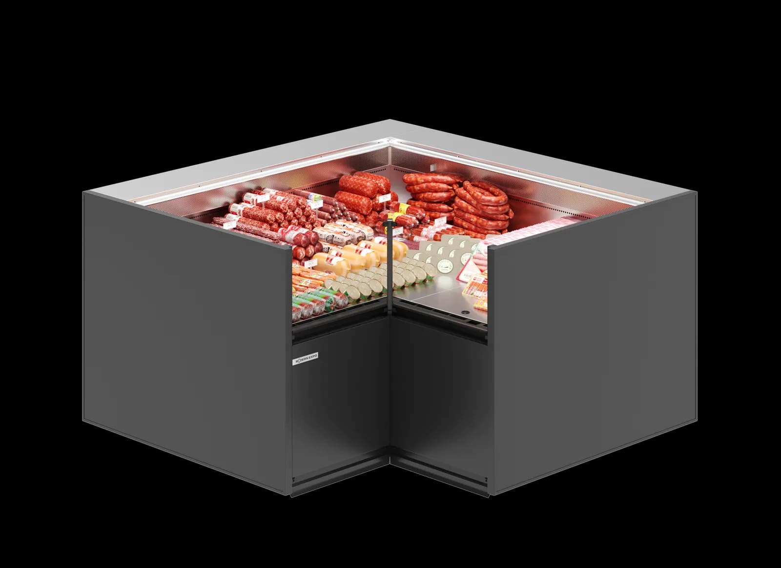 Quadros expositor frigorífico — Modex Market España