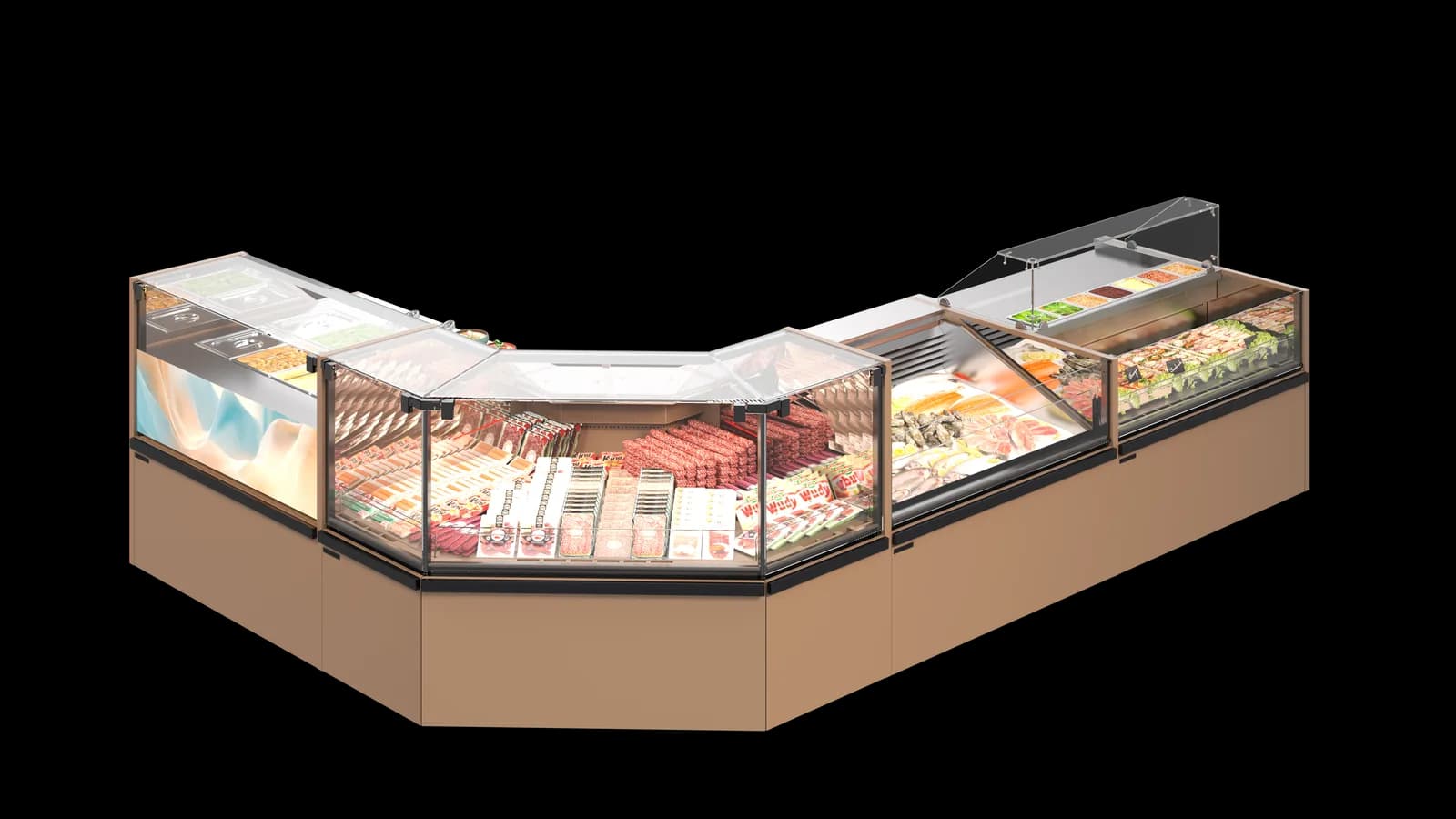 Quadros expositor frigorífico — Modex Market España