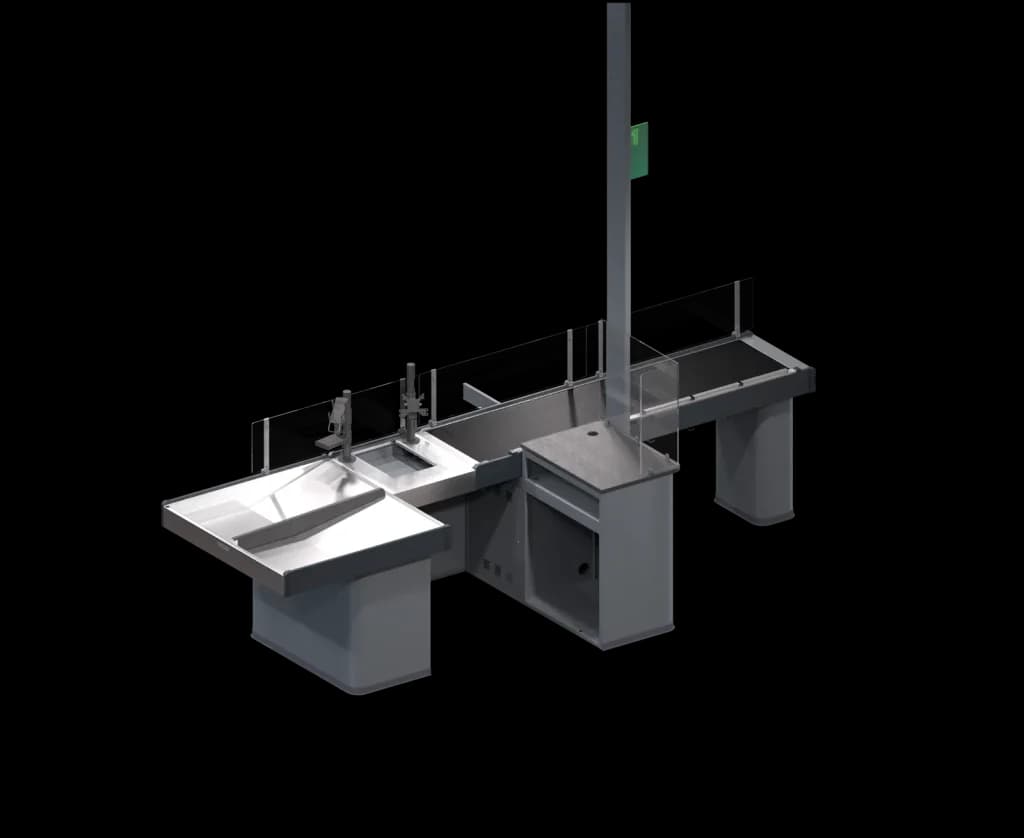 SELINE EVO — Caja para Cash & Carry — RAL 1018 / RAL 7016