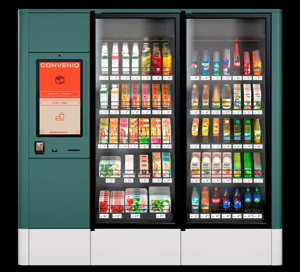 CONVENIQ MINI+ — Microautomat con Taquilla